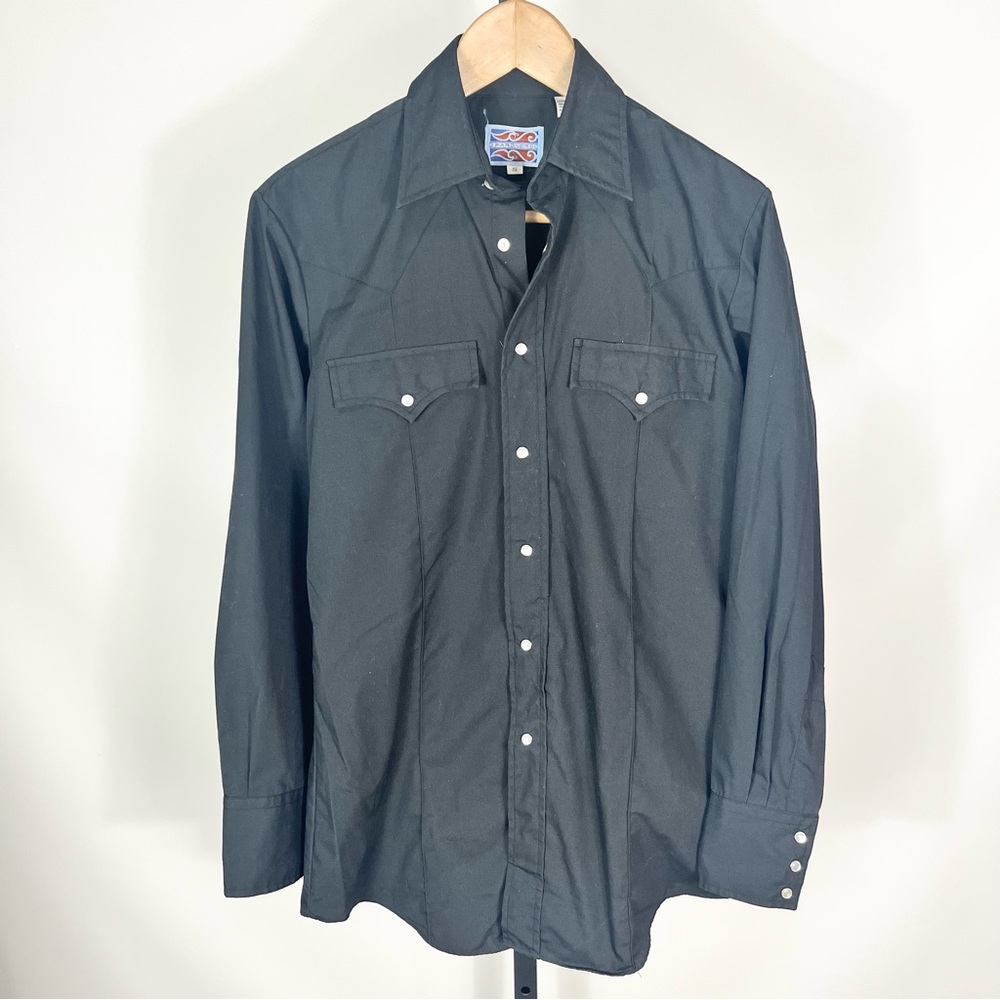 Pardners Pearl Snap Button Down Size Small